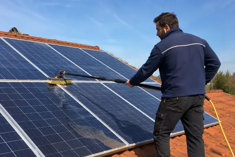 Nettoyage et entretien de panneaux solaires à Trans-la-Forêt