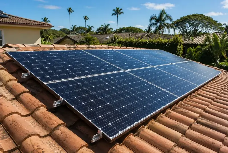 Installation de panneaux solaires à Trans-la-Forêt